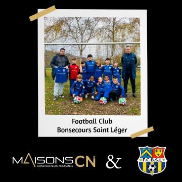 Maisons CN, partenaire du Football Club Bonsecours Saint-Léger