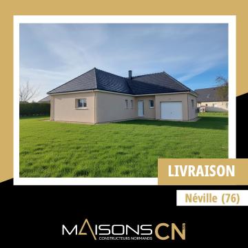 Nouvelle maison livrée à Néville (76)