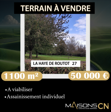 Terrain à vendre à La Haye de Routot